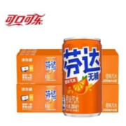 Coca-Cola 可口可乐 芬达无糖 果味汽水200ml*24罐