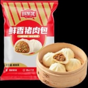 需关注店铺、plus会员：小东北星厨 鲜香猪肉包800g 10只
