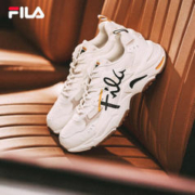 FILA 斐乐 官方女鞋老爹鞋闪电鞋秋季时尚休闲舒适运动鞋跑步鞋