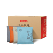 京东京造 汽车活性炭包新车除味除甲醛家车用除臭去味空气净化碳包500g*4