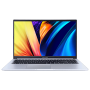 华硕（ASUS）无畏15 12核酷睿i7 15.6英寸轻薄大屏办公学生笔记本电脑(i7-1260P 8G 512G 莱茵护眼)银