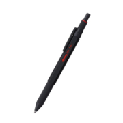 红环600三合一金属多功能模块旋转出芯3色原子笔自动铅笔商务办公学生一笔多用考试笔记圆珠笔