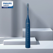 飞利浦(Philips) 电动牙刷男女成人声波震动牙刷情侣款5种模式5效宝藏刷充电式软毛旗舰店 深蓝色HX2471/01