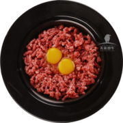 天莱香牛 国产新疆 有机原切牛肉肉馅500g 谷饲排酸生鲜冷冻牛肉
