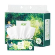Plus会员:蓝漂 绿野森林系列抽纸4D压花加厚320张（4层）*6包