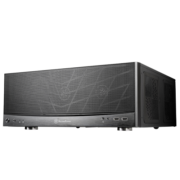 银昕（SilverStone）高阶家庭影音HTPC机箱 GD11 (卧式/支持240水冷/Type-C/长显卡/ATX主板）