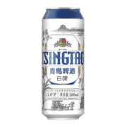 青岛啤酒青岛啤酒（TsingTao）白啤 精酿啤酒 11度 500ml*12听 整箱装