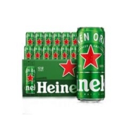 Heineken 喜力 经典拉罐啤酒500ml*24听整箱装欧冠包装随机发货