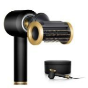 京东百亿补贴、PLUS会员：Dyson 戴森 新一代吹风机 负离子 HD15 玄武岩黑金色 限定配色