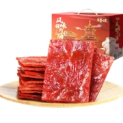 京东百亿补贴:百草味高蛋白猪肉脯500g 礼盒装送礼