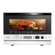 TOSHIBA东芝 微波炉 ER-S60CNW日本原装进口家用微烤一体机变频微波炉烤箱一体机23升 微烤一体机