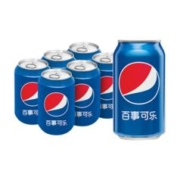 pepsi 百事 可乐 330ml*6罐