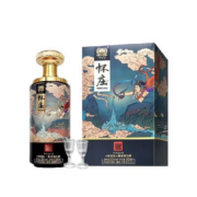 怀庄  1983窖藏老酒 53度酱香型白酒 500mL 1瓶