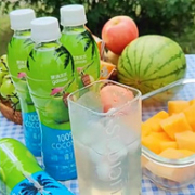 泰国进口，gomolo 果满乐乐 天然椰子水 350mL*6瓶