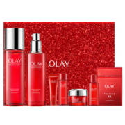 玉兰油（OLAY）大红瓶胜肽精华级水乳套装护肤品套装礼盒新年礼物