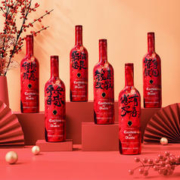 红魔鬼 进口珍藏赤霞珠龙年联名鸿运当头红酒750ml*6