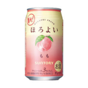 HOROYOI 和乐怡 三得利果酒 白桃口味 350ml*6罐装 鸡尾酒低度甜酒女士微醺酒送礼