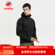 MAMMUT 猛犸象 Clion Advanced 男子软壳衣 1011-21163 黑色 XS