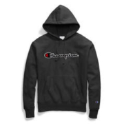 Champion 冠军美版连帽宽松男女同款情侣秋冬加厚加绒套头卫衣集货