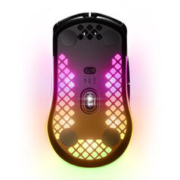 Steelseries 赛睿 Aerox3 无线版 2.4G蓝牙 多模无线鼠标 18000DPI RGB 黑色