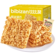 Plus会员:比比赞 BIBIZAN 糯米锅巴500g*4件（多口味）