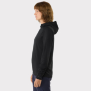 ARC’TERYX始祖鸟 MOTUS HOODY  透气保暖 女子 速干长袖T恤 Black/黑色 XS