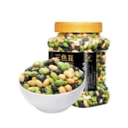 山味情  干炒酥脆三色豆500g/罐