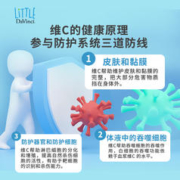DAVINCI Labs达文启实验室复合维生素C咀嚼片 儿童免疫力补充VC维C