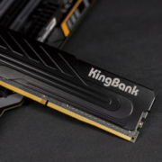 KINGBANK 金百达 黑爵战甲系列 DDR4 2666MHz 台式机内存 马甲条 黑色 16GB