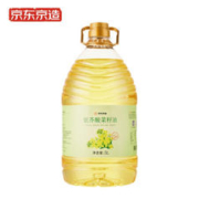 京东京造 低芥酸菜籽油5L 芥酸小于1.8% 清香少烟 非转基因物理压榨