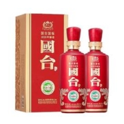 GUOTAI 国台 酒 国台国标2018年酿造 53度酱香型白酒 500mL 2瓶