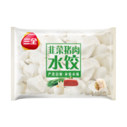 三全 韭菜猪肉水饺450g（约28个）*10件