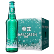 雪花啤酒（Snowbeer） 马尔斯绿 455ml*12瓶  年货送礼