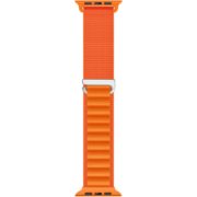Damon Light 适用于苹果手表Apple watch Ultra系列通用高山尼龙回环表带 新款高山回环表带【橙色】塑料头 38/40/41MM  表盘通用