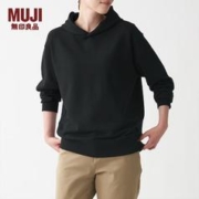 MUJI 無印良品 无印良品 紧密织 毛圈棉 套头卫衣男女通用