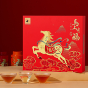 聚划算百亿补贴：八马 马上有福组合茶礼 国潮礼盒 248g
