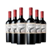 MONTES 蒙特斯 经典 赤霞珠干型红葡萄酒 750ml*6瓶