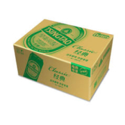 青岛啤酒 经典（1903）10度500ml*24听 大罐整箱装 口感醇厚 年货送礼