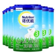 Nutrilon 诺优能 牛栏/爱尔兰进口奶粉3段800g*6罐罐装正品乳糖