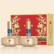 五粮液股份出品，华位品鉴 52度绿豆酒500mL*2瓶礼盒装