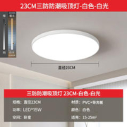 限移动端、京东百亿补贴：CHANGHONG 长虹 三防吸顶灯 白23cm15w白