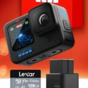 京东百亿补贴：GOPROGoPro HERO12 Black防抖运动相机 摩托车骑行运动摄像机 潜水水下相机 自行车记录仪 新年双充礼盒 HERO 12 Black