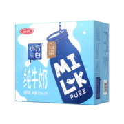 三元 小方白纯牛奶200ml*24礼盒装  家庭量贩装  新老包装交替发货