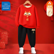 迷你真维斯 MINI JEANSWEST 面具龙红色 100