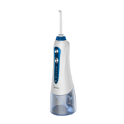 美的（Midea）冲牙器洗牙器水牙线洁牙器家用便携清洁口腔高频脉冲预防去除牙结石正畸适用新年新年生日礼物女生 【升级款】重力球设计-240ml-银