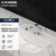 科勒（KOHLER）亲悦台盆台下陶瓷盆洗脸盆洗手槽 台下台盆