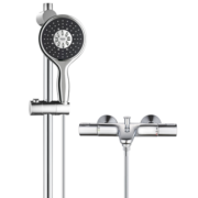 高仪（GROHE） 进口恒温淋浴花洒套装 130MM空气手持花洒 4种出水模式26107000