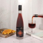 君迁 利口酒375ml瓶装窖藏黑枣发酵树莓蓝莓桑葚低度微醺红酒