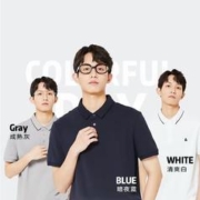 20点开始：杰克琼斯 男女款9色春夏无忧搭刺绣POLO衫