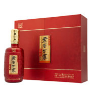 京东百亿补贴：泸州老窖 老窖世家品藏 浓香型白酒 52度500ml*2瓶礼盒装 节日送礼